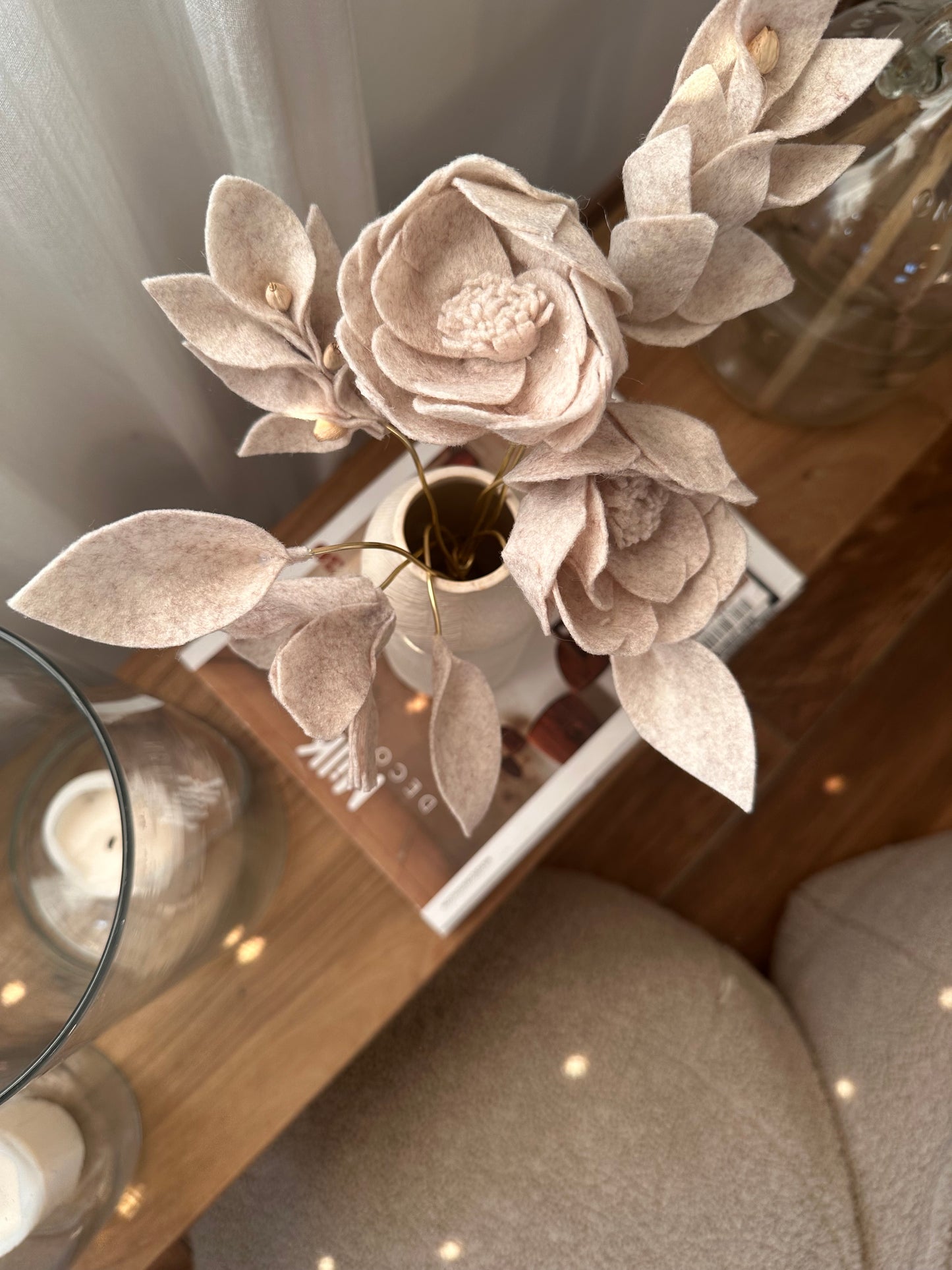 Bouquet feutré