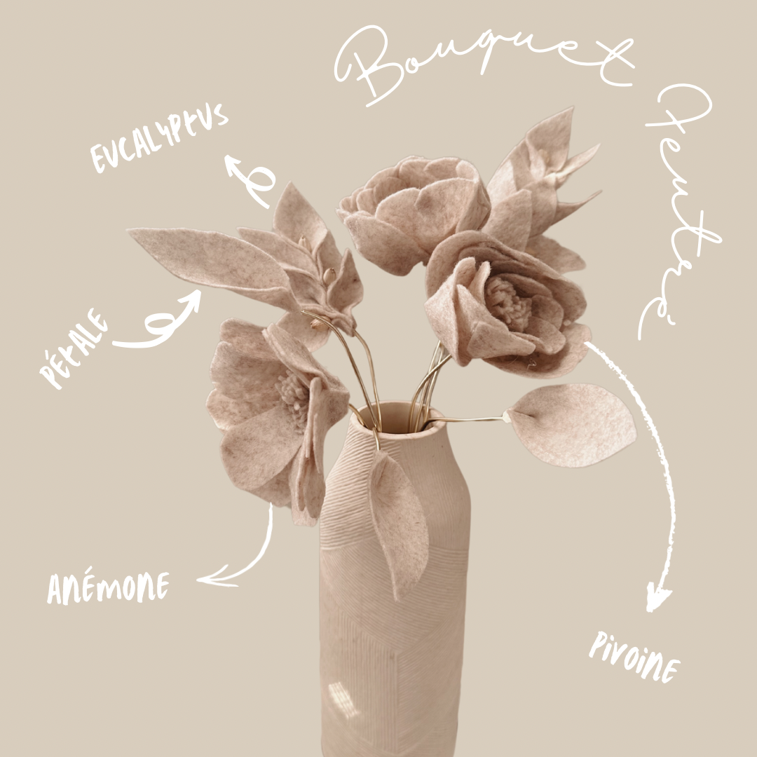 Bouquet feutré