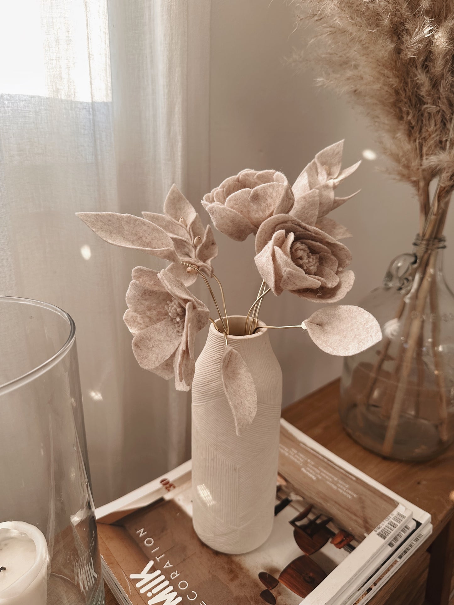 Bouquet feutré