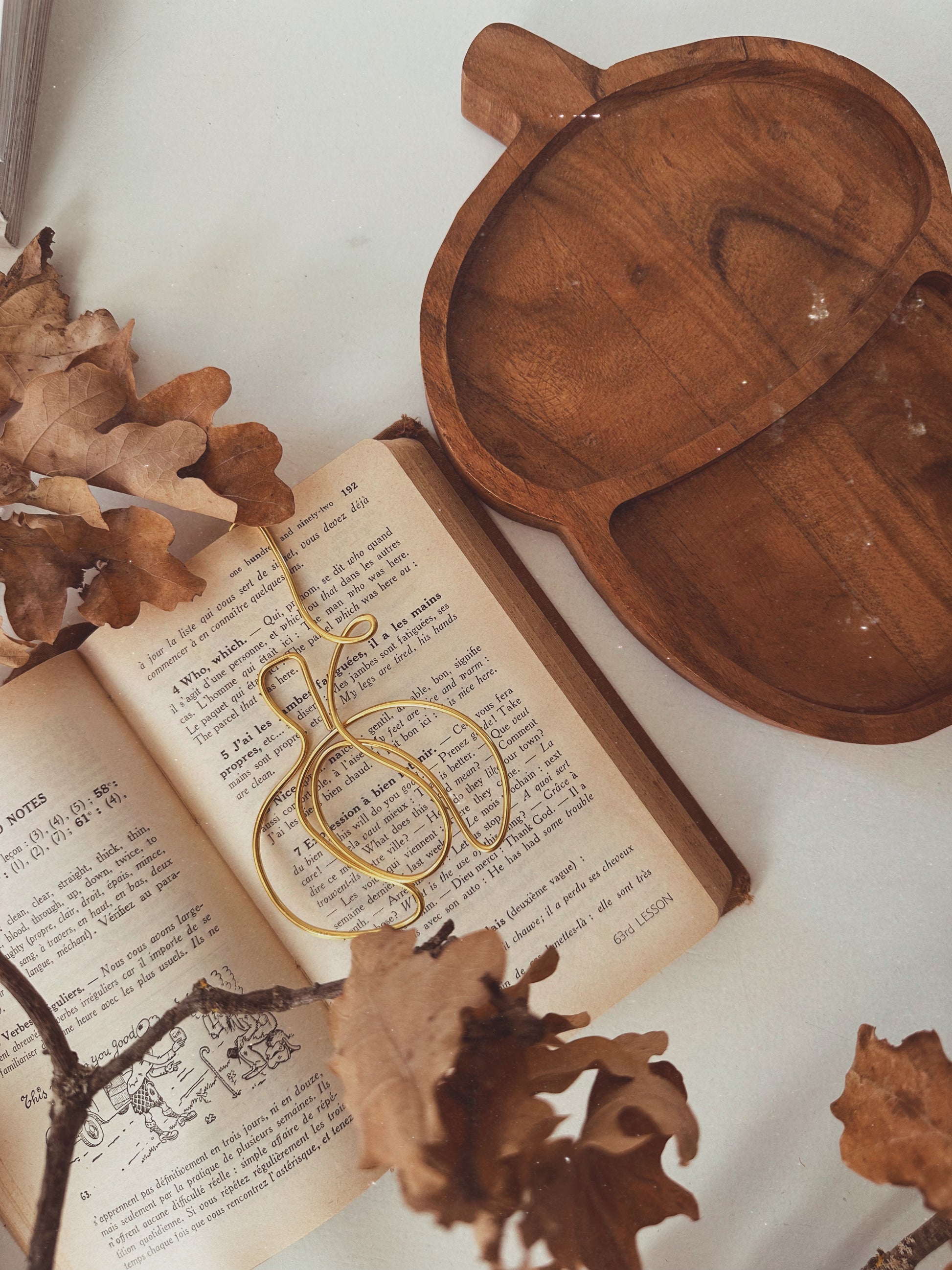 Marque-page automnal