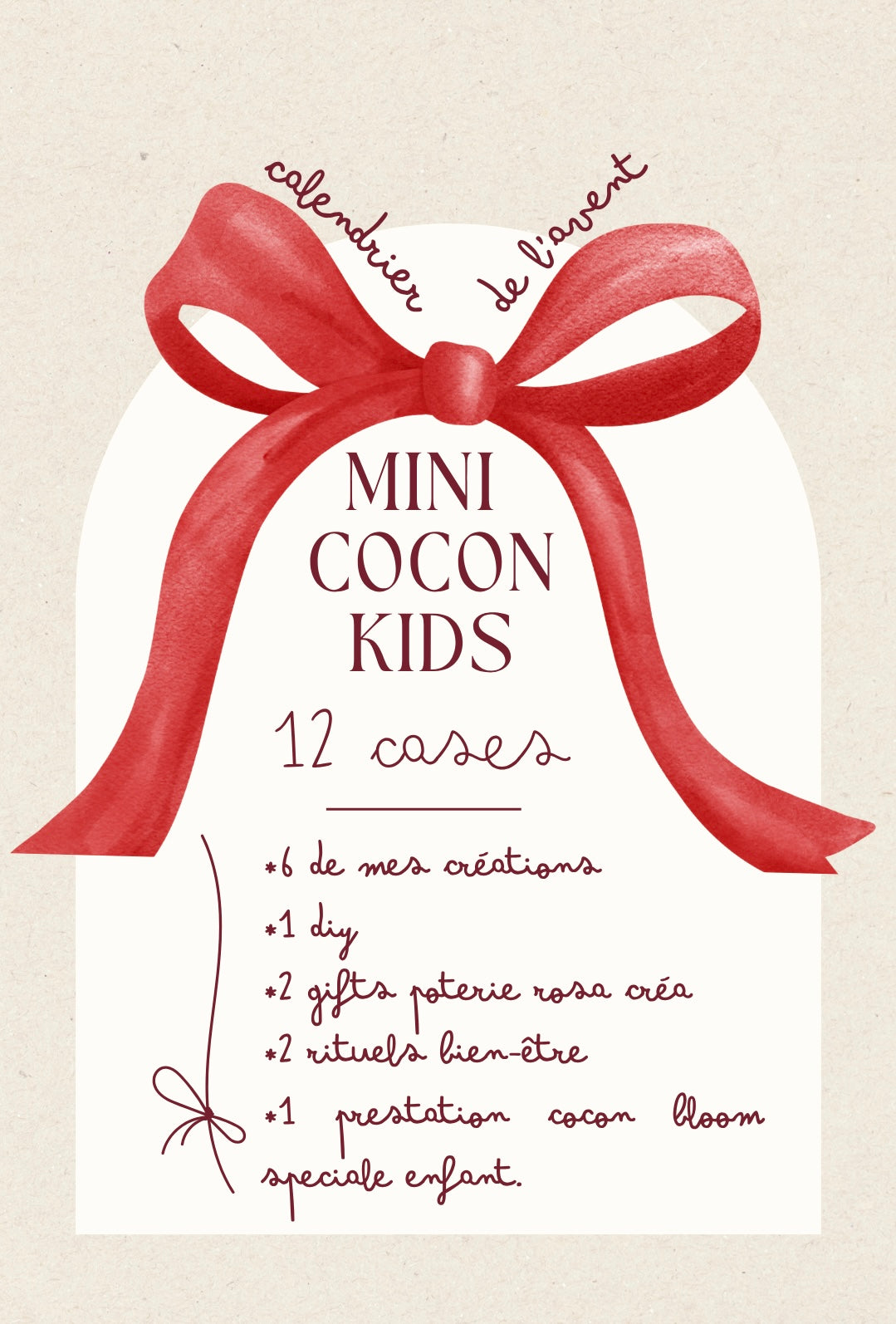 Calendrier de l'Avent - Cocon Christmas - Adulte