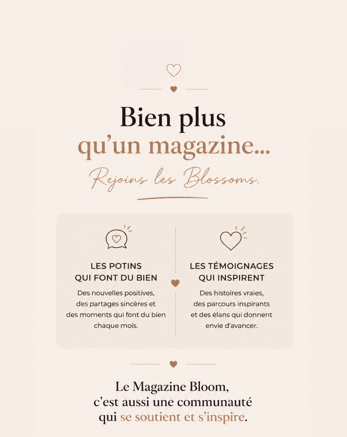 Magazine Bloom | 1 Mois