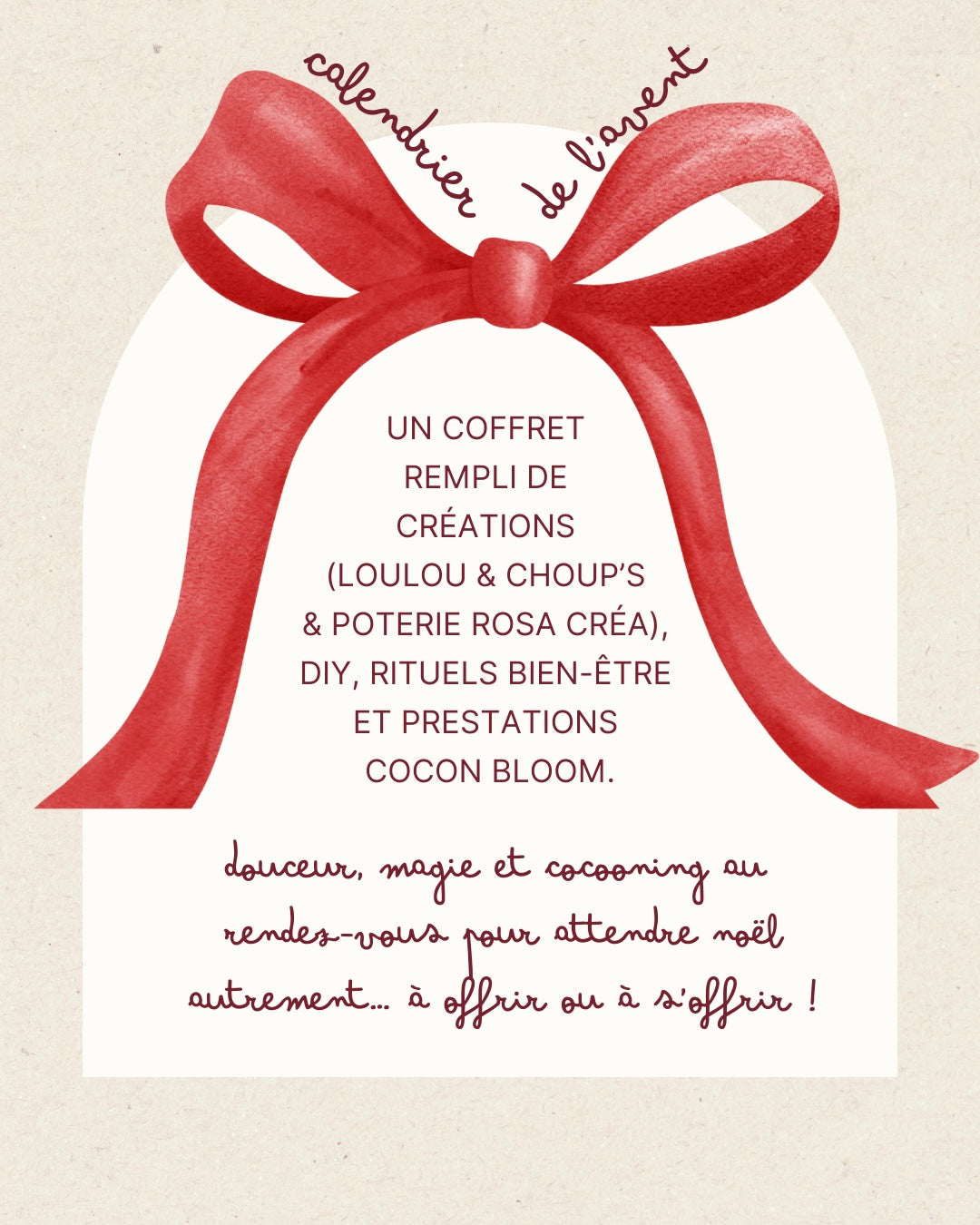 Calendrier de l'Avent - Cocon Christmas - Adulte