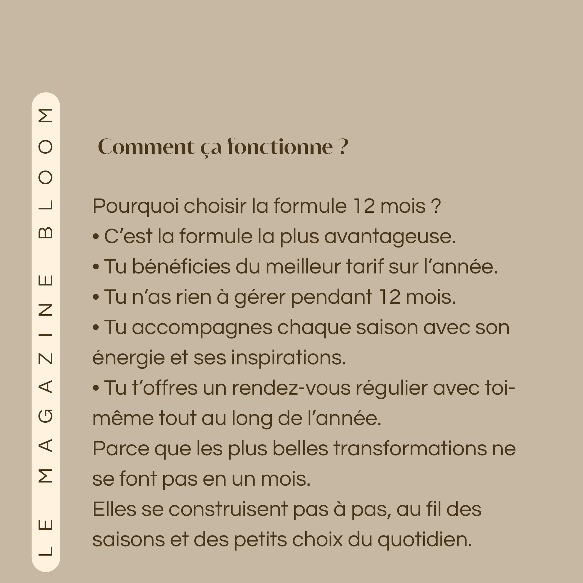 Magazine Bloom | 12 Mois
