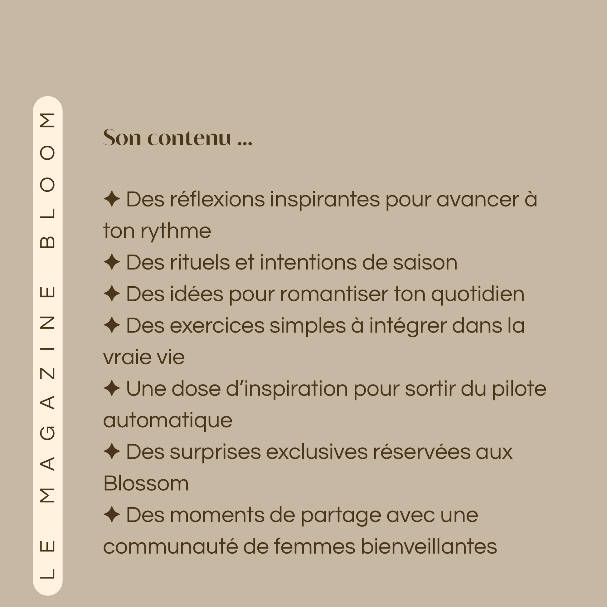 Magazine Bloom | 1 Mois