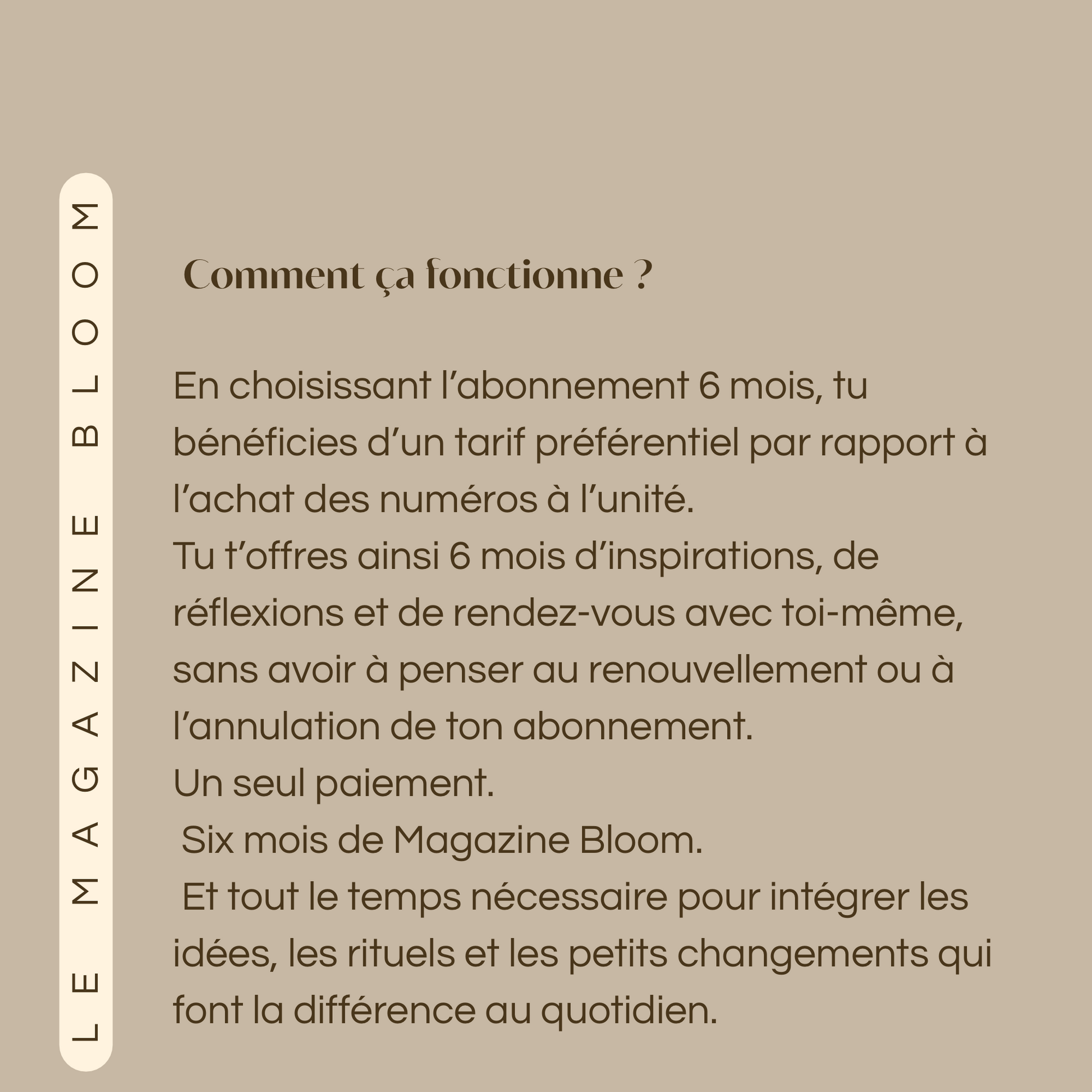 Magazine Bloom | 6 Mois