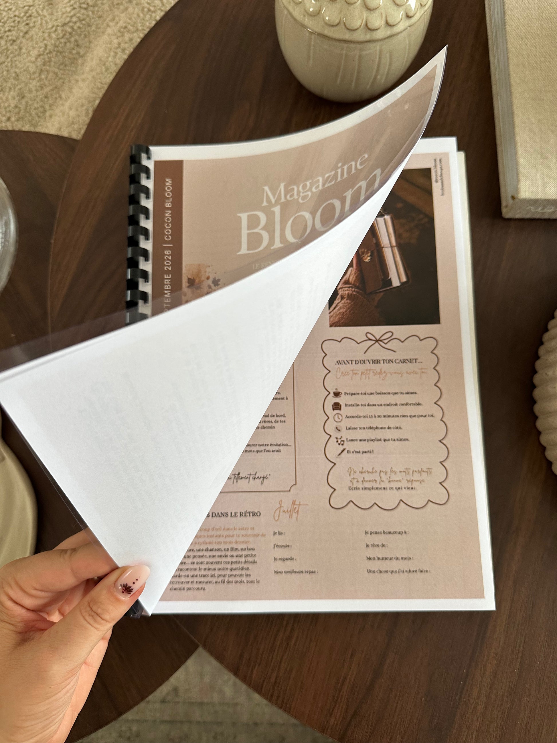 Magazine Bloom | 1 mois Livret A4 par Courrier